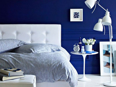 Cobalt Blue Colors Bedrooms